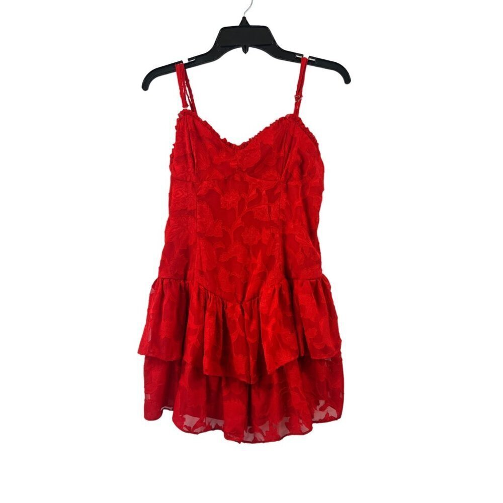 Wild Fable Women's Cherry Red Dress